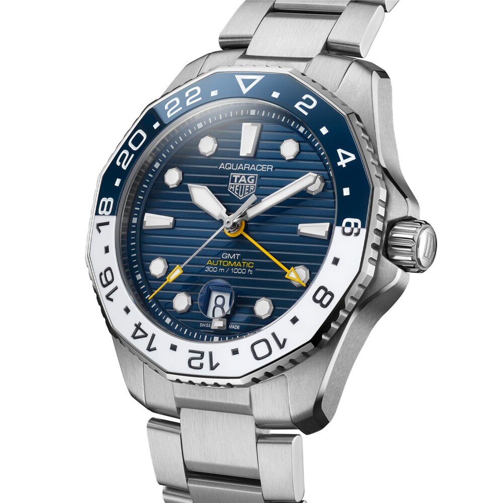 TAG Heuer AQUARACER GMT Men\'s Watch WBP2010.BA0632 FyrcJ97E