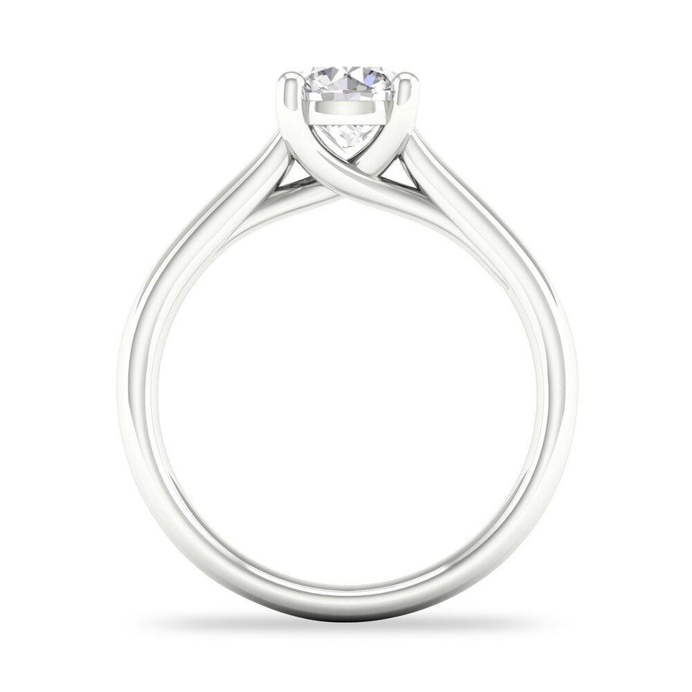 Diamond Solitaire Ring 1 ct tw Round-cut 14K White Gold (SI2/I) HKVA4fAx