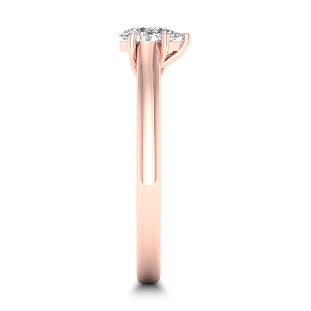 Diamond Solitaire Ring 1/3 ct tw Pear-shaped 14K Rose Gold (SI2/I) Jx9P6bXg