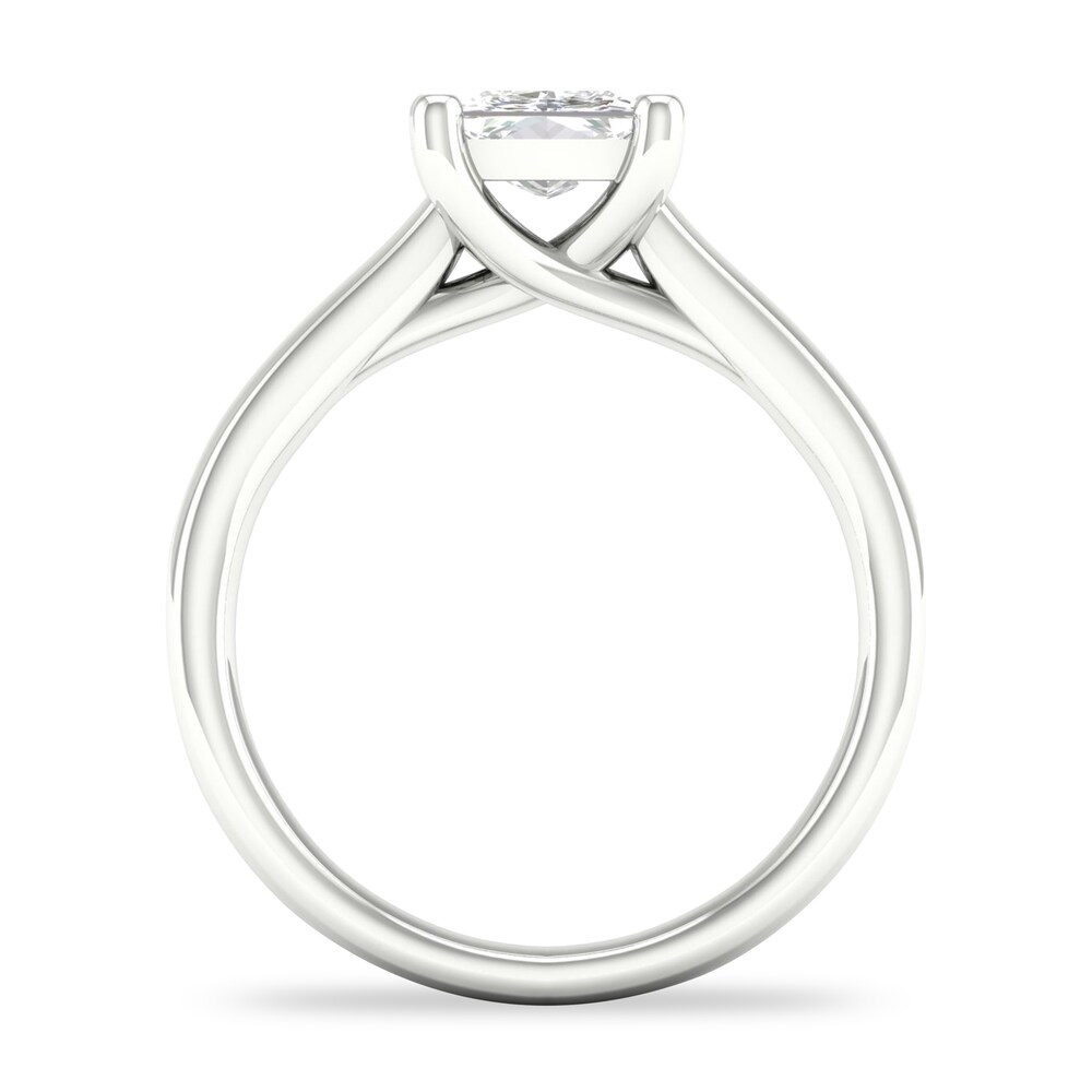 Diamond Solitaire Ring 1-1/2 ct tw Princess-cut Platinum (I2/I) L1Xh5PXg