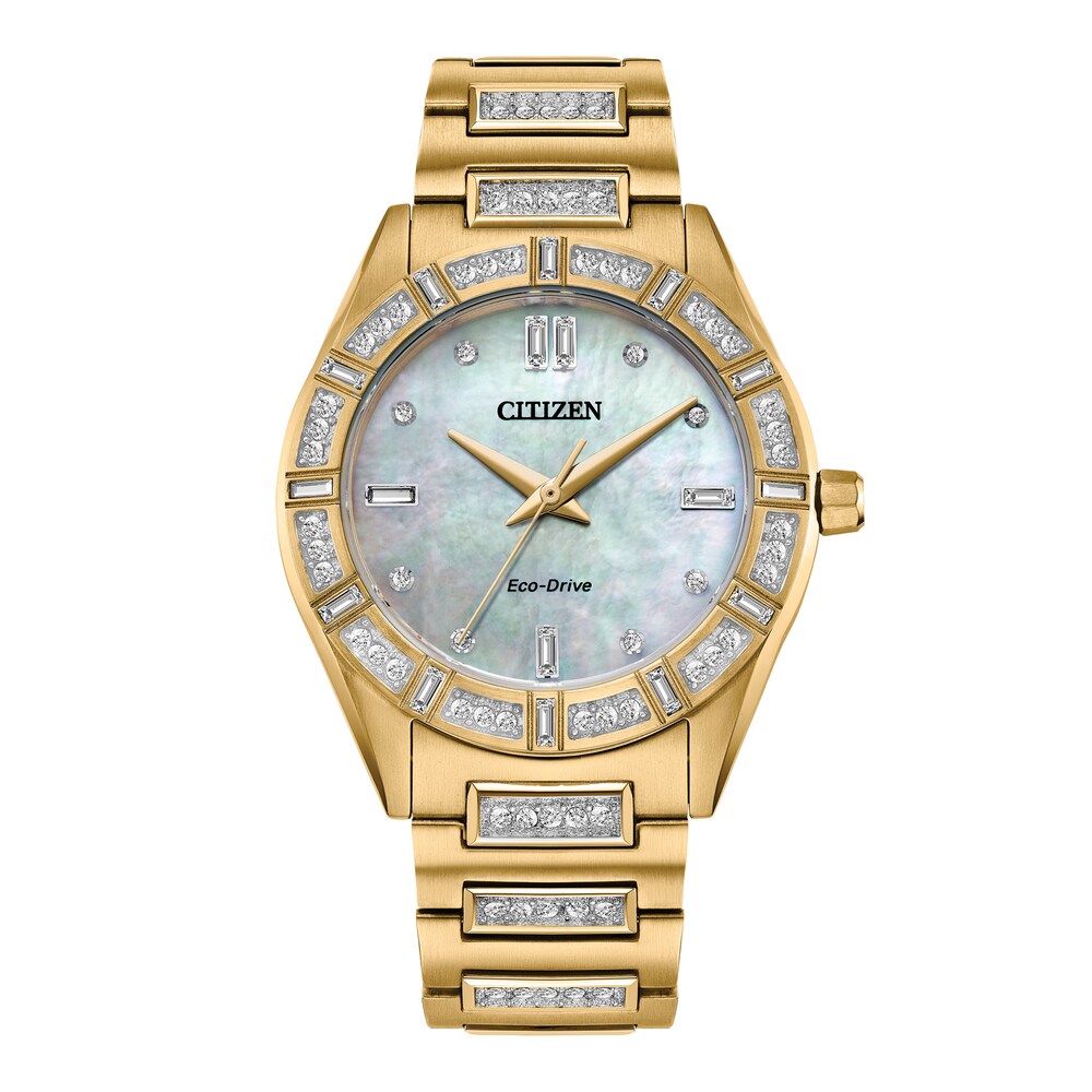 Citizen Crystal Women's Watch EM1022-51D LSmwSB4O