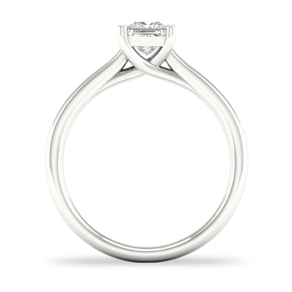 Diamond Solitaire Ring 3/4 ct tw Princess-cut 14K White Gold (SI2/I) LyuVW4Ic