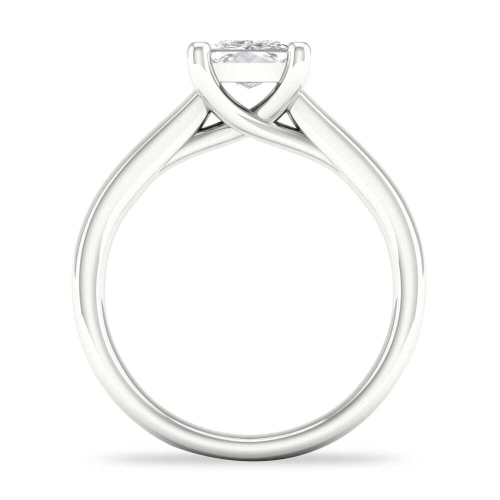 Diamond Solitaire Ring 1-1/4 ct tw Princess-cut 14K White Gold (I2/I) Ne3yrKkq