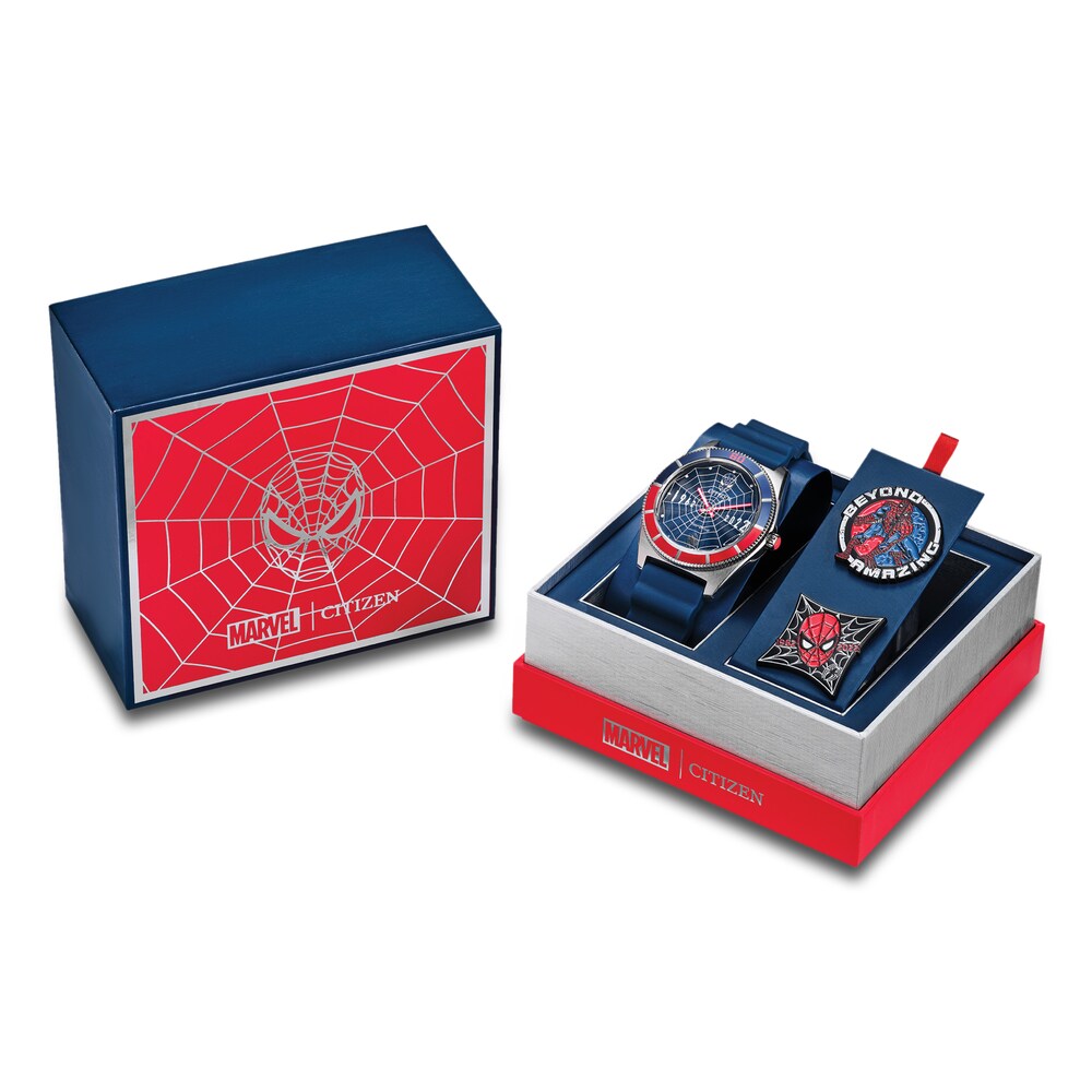 Citizen Marvel Spider-Man Men\'s Watch AW2050-49W NiezkHIX