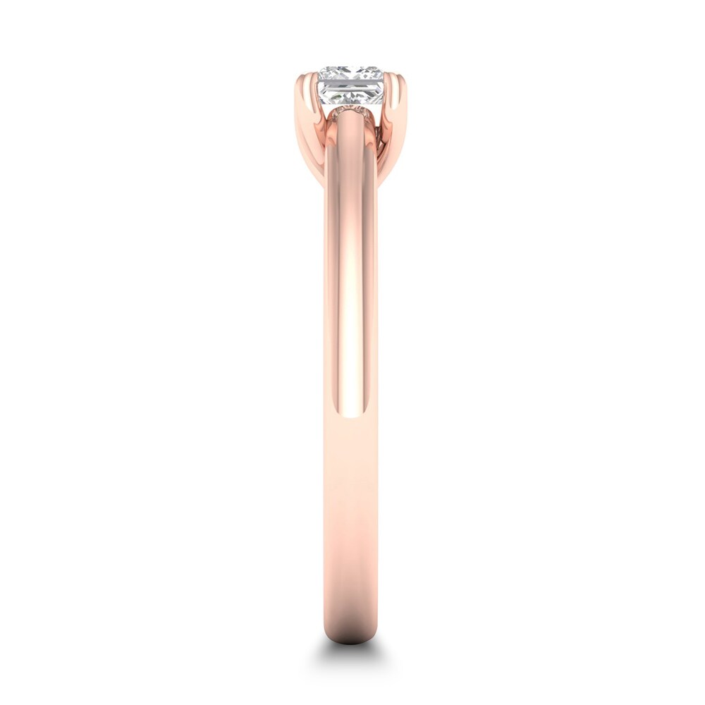 Diamond Solitaire Ring 1/3 ct tw Princess-cut 14K Rose Gold (SI2/I) TMoJSw1h