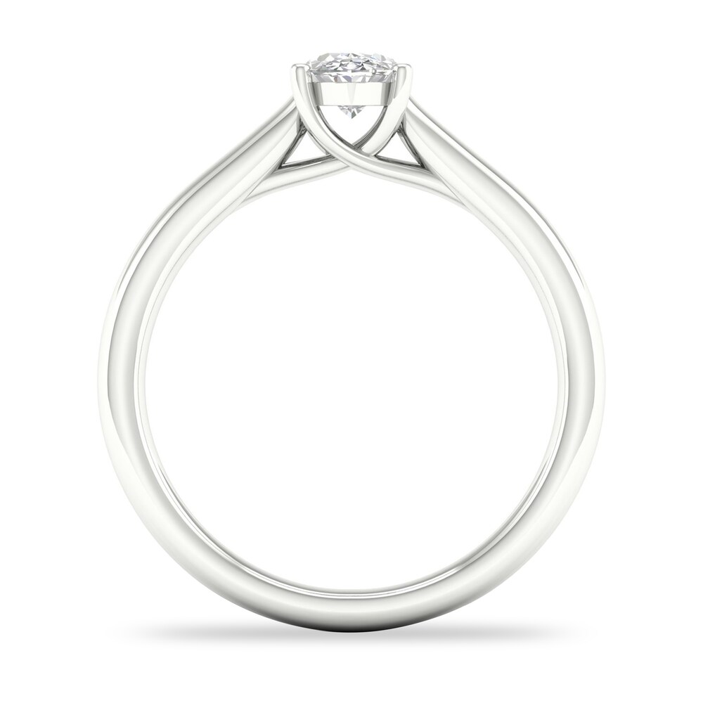 Diamond Solitaire Ring 1/2 ct tw Oval-cut Platinum (SI2/I) Y9VBBq1j