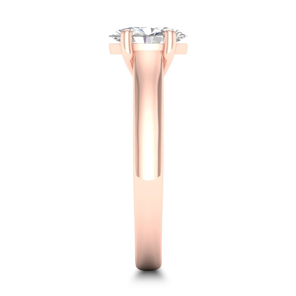 Diamond Solitaire Ring 1 ct tw Oval-cut 14K Rose Gold (SI2/I) Ze6hfpMo