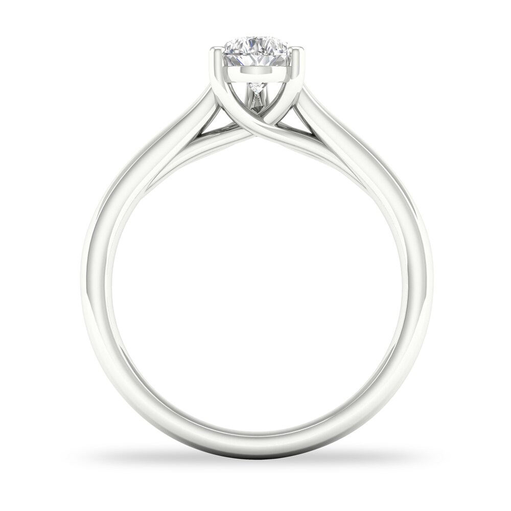 Diamond Solitaire Ring 3/4 ct tw Pear-shaped 14K White Gold (SI2/I) ZpOeX7o0