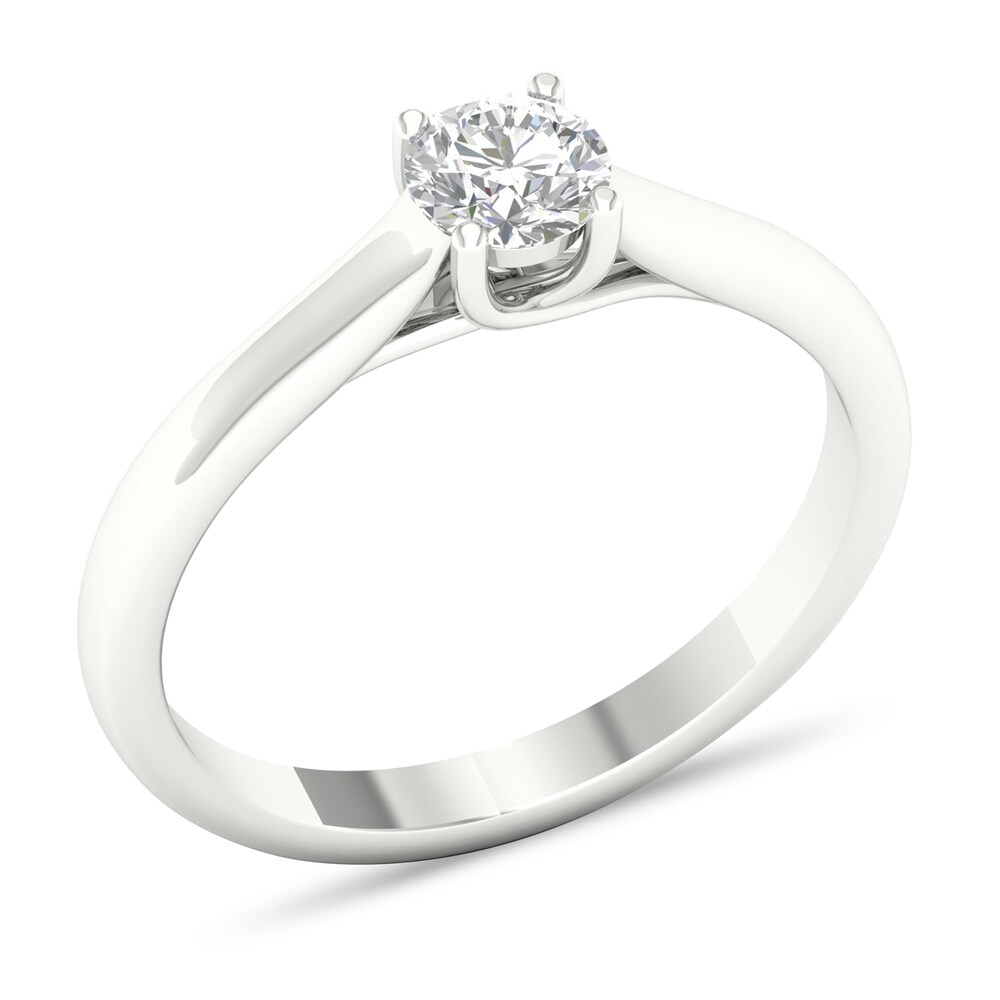 Diamond Solitaire Ring 1/4 ct tw Round-cut Platinum (SI2/I) aaQVG4fl