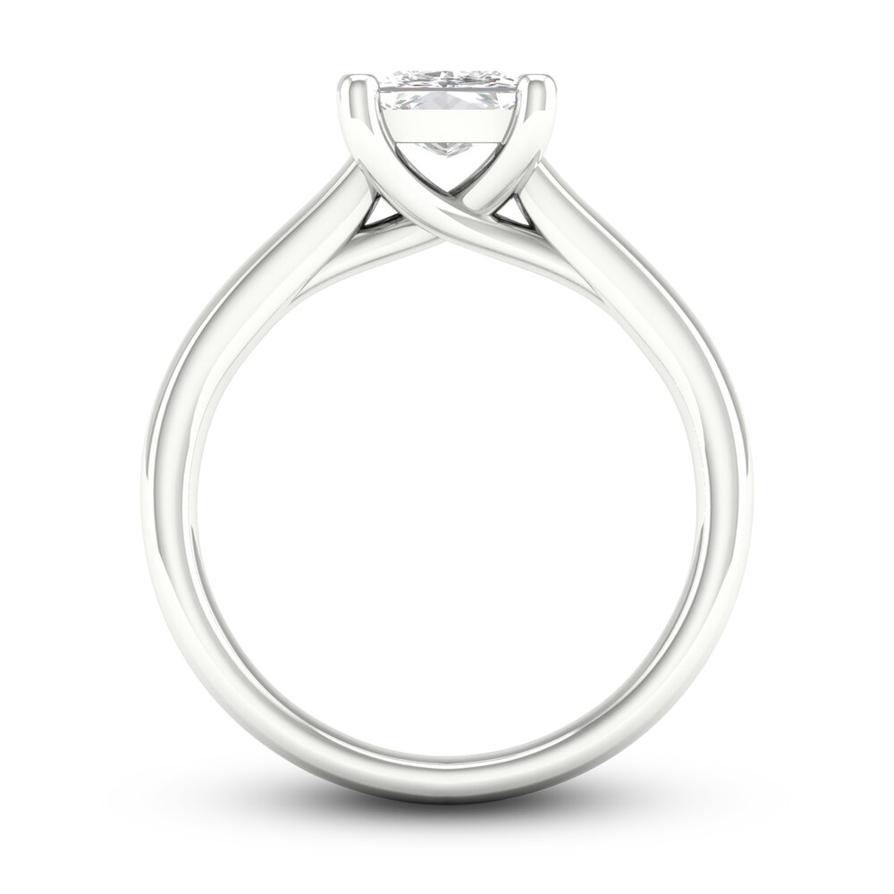 Diamond Solitaire Ring 1-1/2 ct tw Princess-cut Platinum (SI2/I) d2zVh7OK