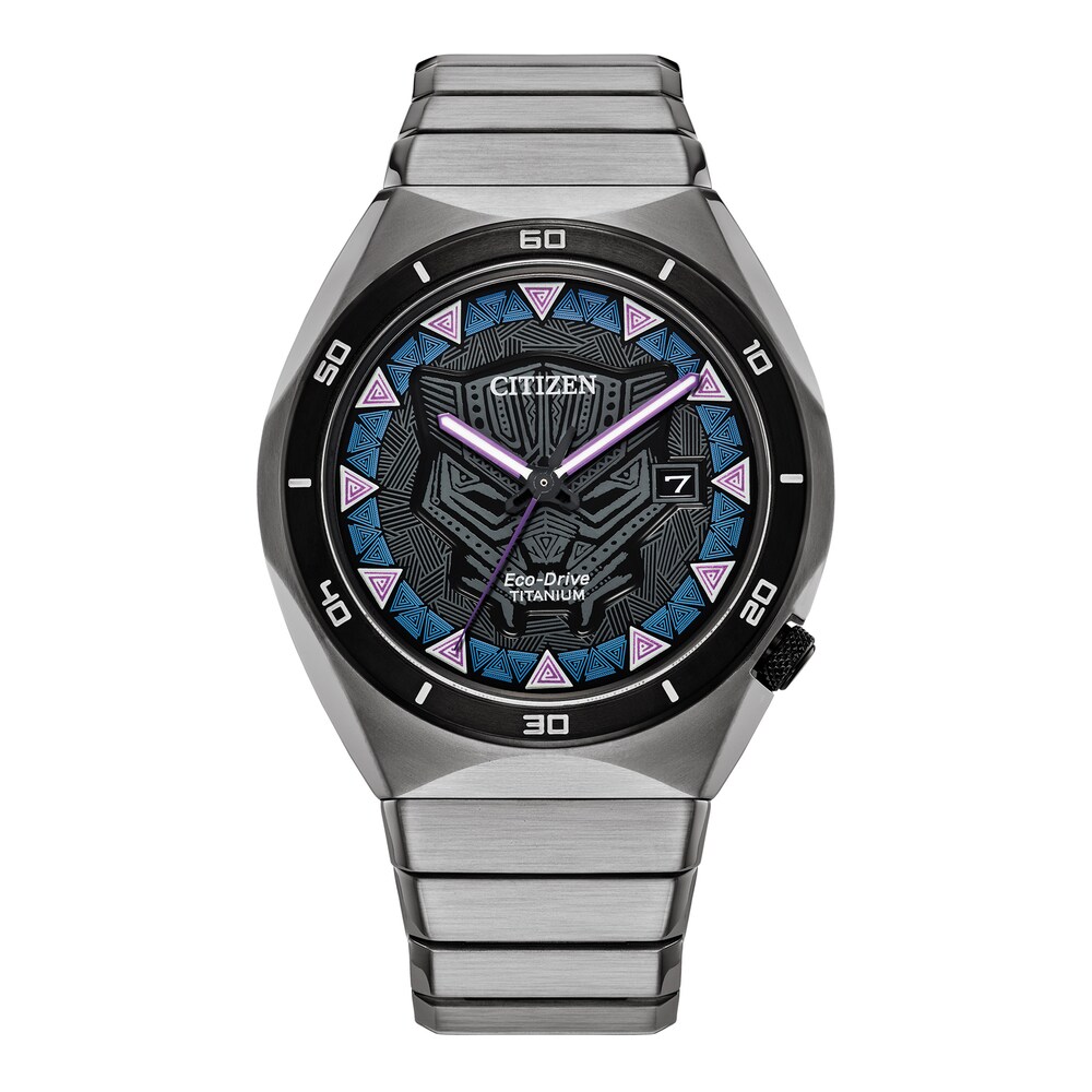 Citizen Marvel Black Panther Men's Watch AW1668-50W gE4sjORT