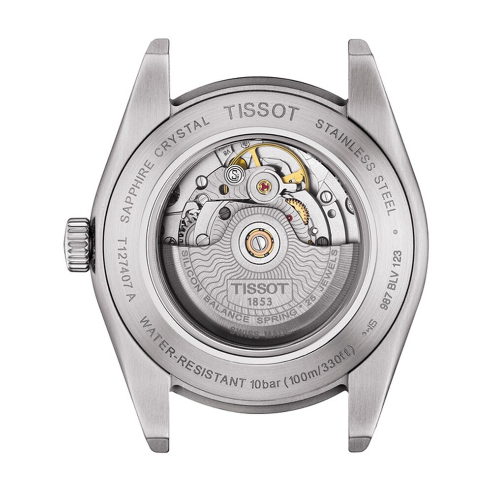 Tissot Gentleman Powermatic 80 Silicium Men\'s Watch gdfqnP5G