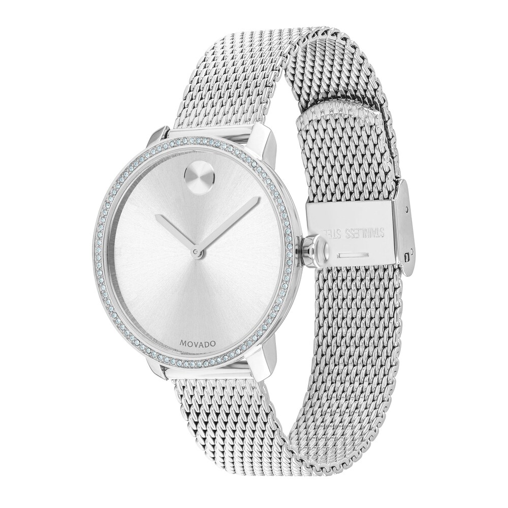 Movado BOLD Women\'s Stainless Steel Watch 3600655 iXLiHzSB