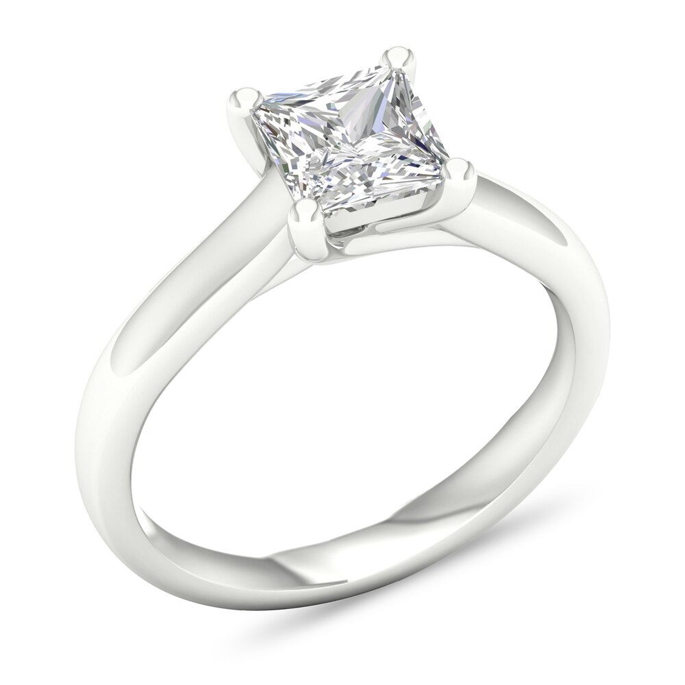 Diamond Solitaire Ring 1-1/2 ct tw Princess-cut 14K White Gold (SI2/I) jt3x0gF2