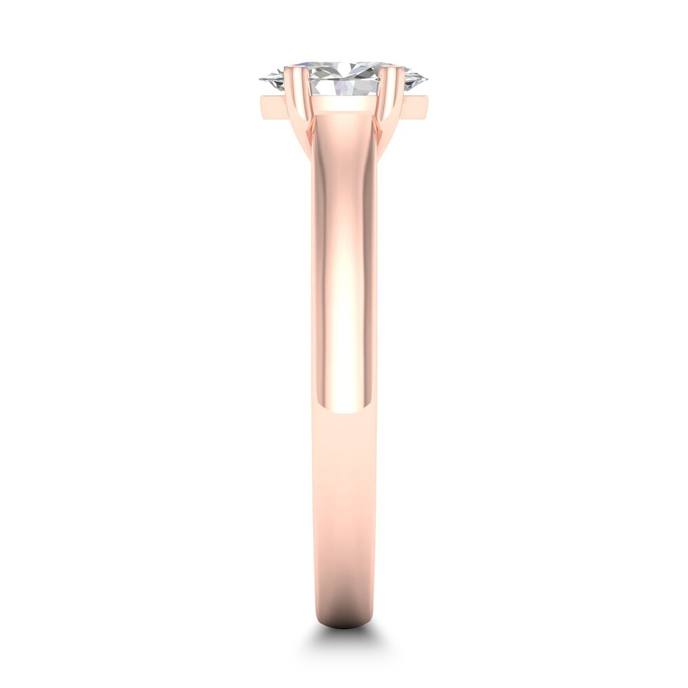 Diamond Solitaire Ring 3/4 ct tw Oval-cut 14K Rose Gold (SI2/I) juqqsB4z