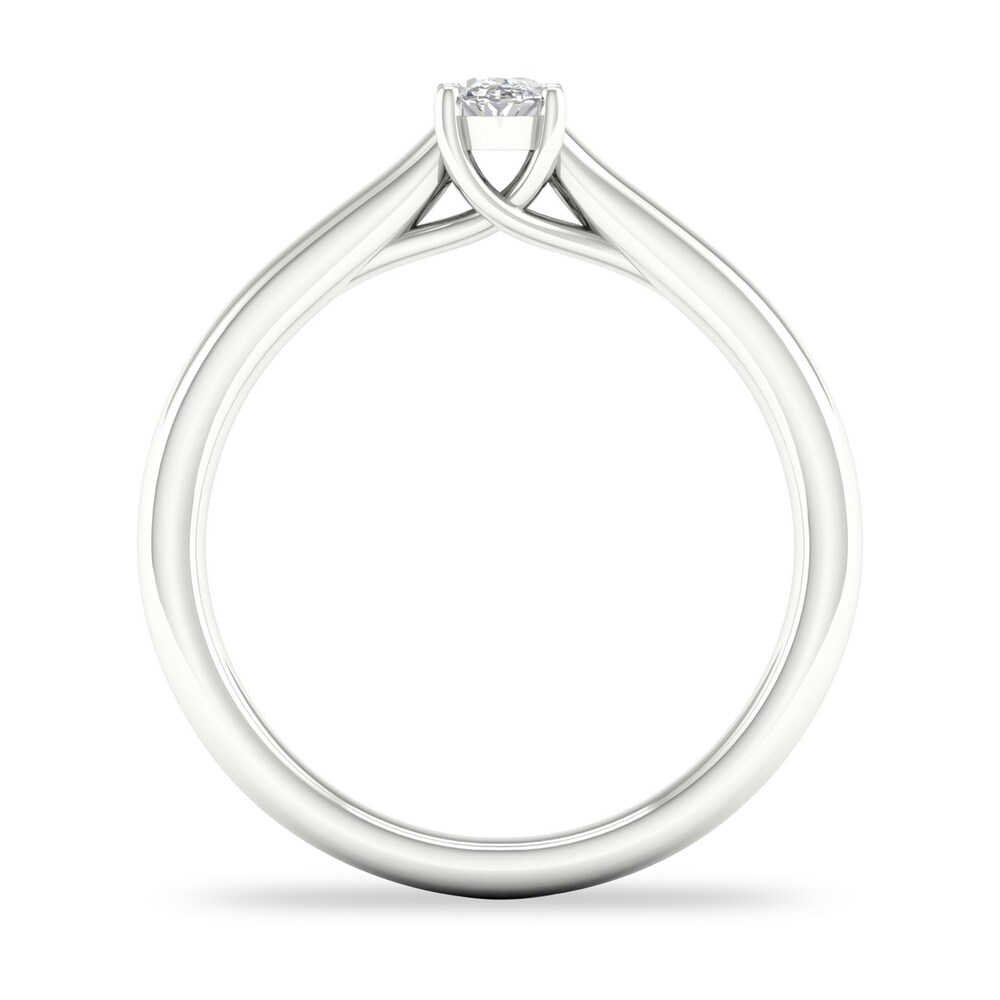 Diamond Solitaire Ring 1/4 ct tw Oval-cut 14K White Gold (SI2/I) kpIwOSbL