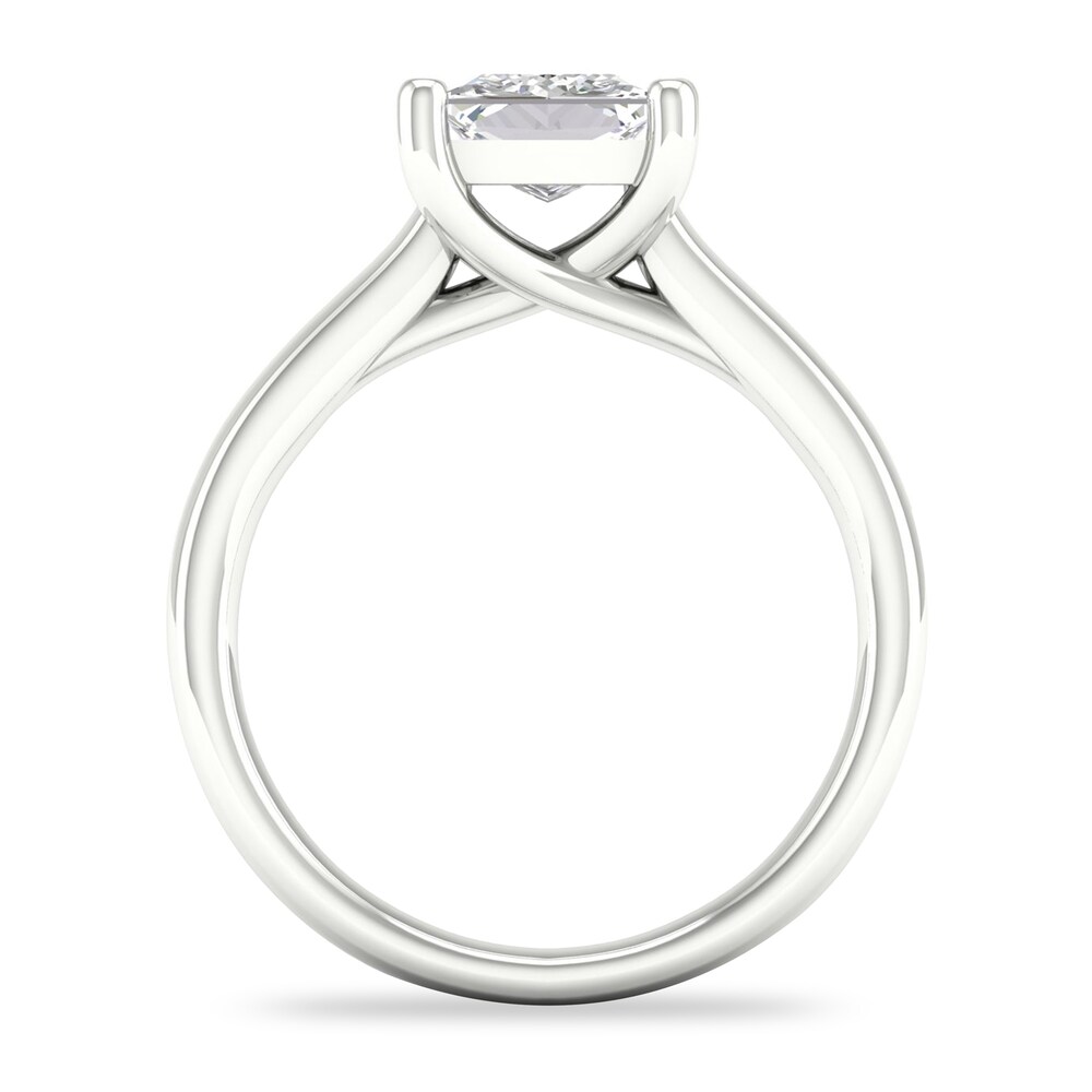 Diamond Solitaire Ring 2 ct tw Princess-cut Platinum (I2/I) lXN5n3ph