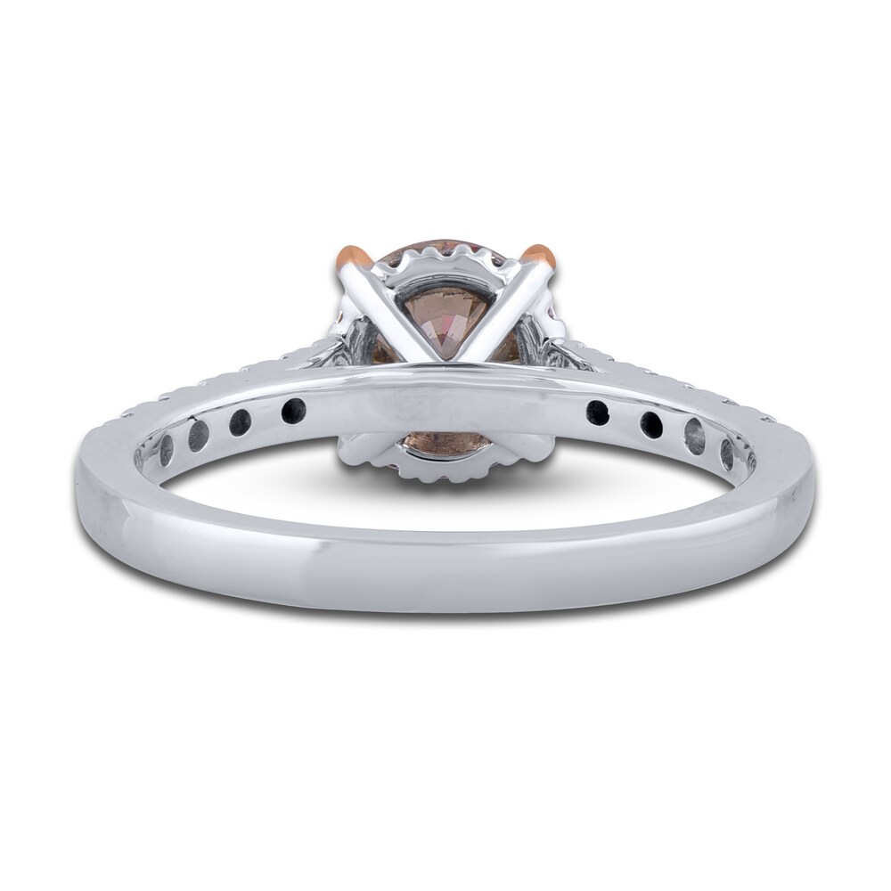 Diamond Engagement Ring 1-1/3 ct tw Round 14K White Gold oobONQWE