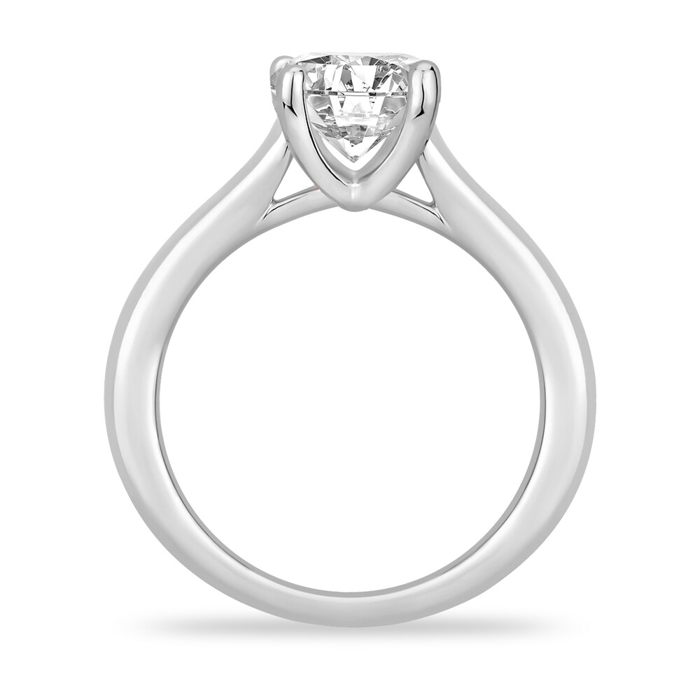 Diamond Solitaire Engagement Ring 3 ct tw Round-cut 14K White Gold (I2/I) qWYyy4Ai