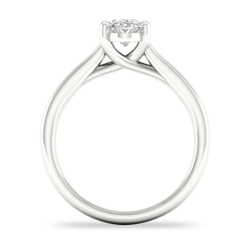 Diamond Solitaire Ring 1 ct tw Oval-cut Platinum (SI2/I) qY4T4Jne