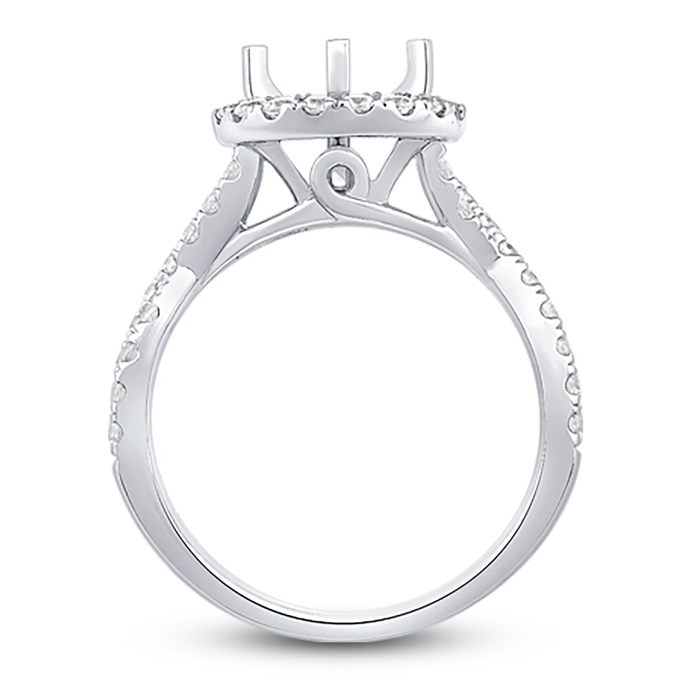 Engagement Ring 7/8 ct tw Pear/Round Platinum rKAfOnCl