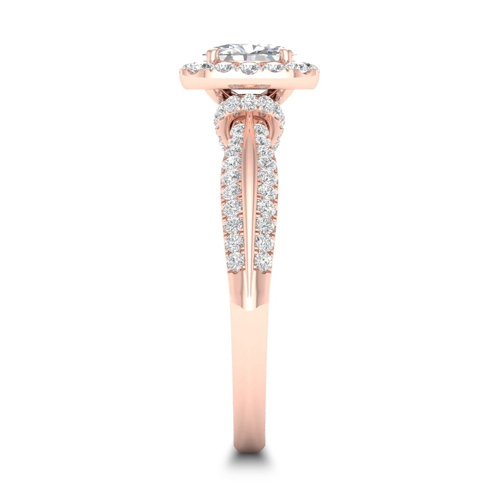 Diamond Ring 3/4 ct tw Round-cut 14K Rose Gold sDpIVckh