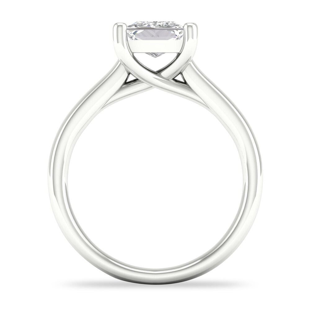 Diamond Solitaire Ring 2 ct tw Princess-cut 14K White Gold (I2/I) uwMWZB6W