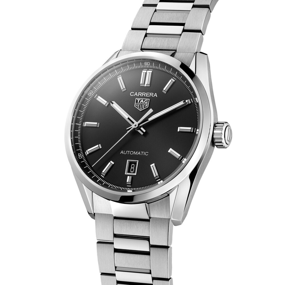 TAG Heuer CARRERA Calibre 5 Automatic Men\'s Watch WBN2110.BA0639 vHlbse94