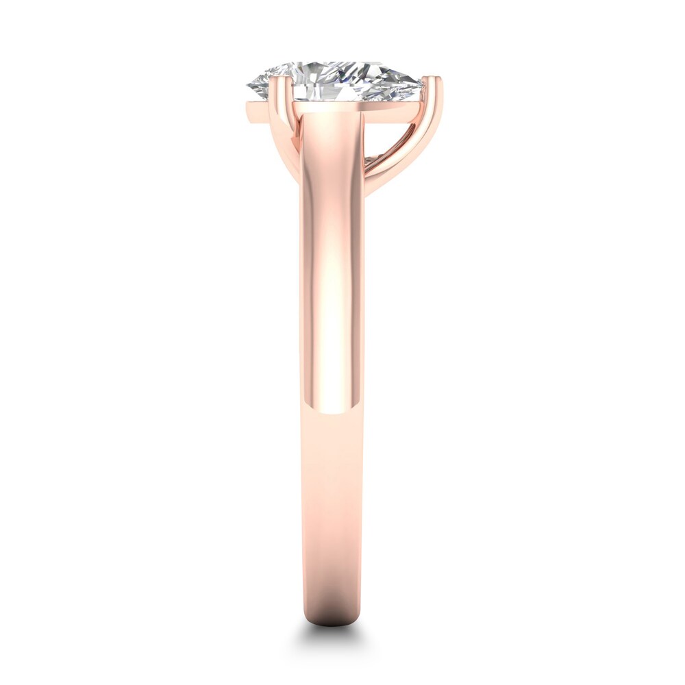 Diamond Solitaire Ring 3/4 ct tw Pear-shaped 14K Rose Gold (SI2/I) x2l2d3dr