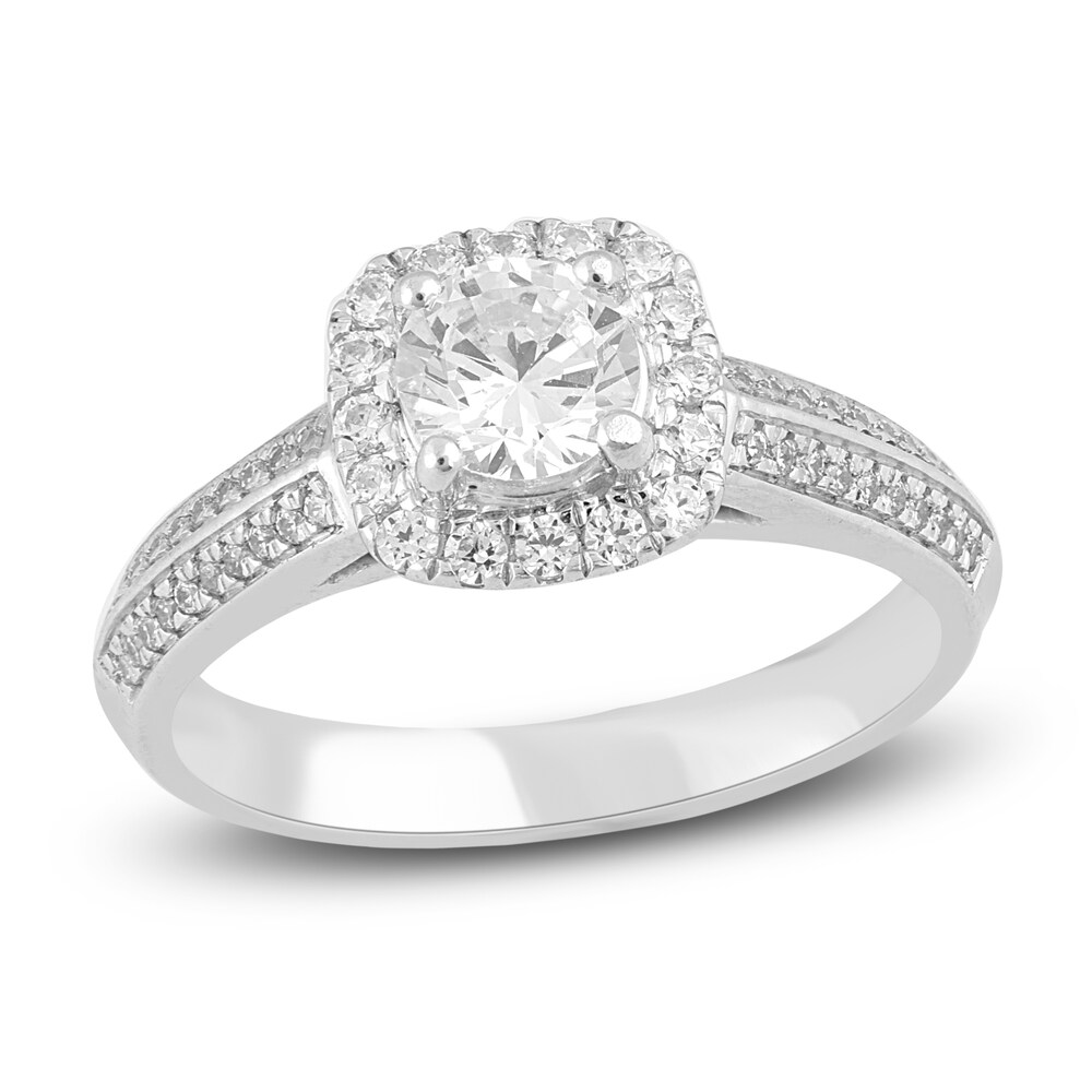 Diamond Engagement Ring 1 ct tw Round 14K White Gold xMAdo6mi [xMAdo6mi]