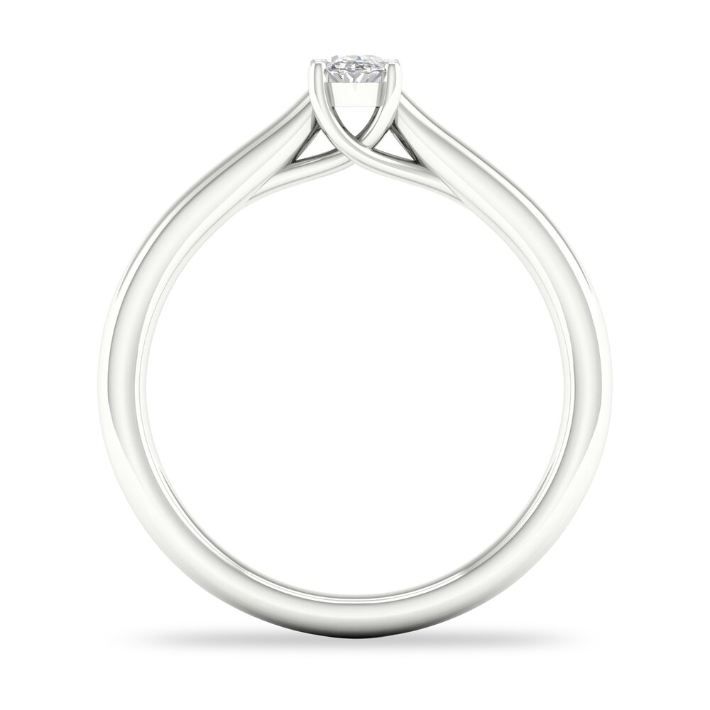 Diamond Solitaire Ring 1/4 ct tw Oval-cut Platinum (SI2/I) z405eyqF