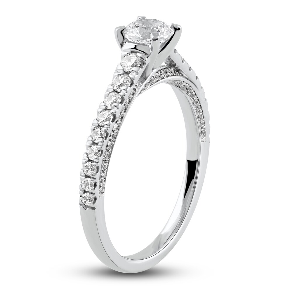 Diamond Engagement Ring 1 ct tw Round Platinum zJbboLOY