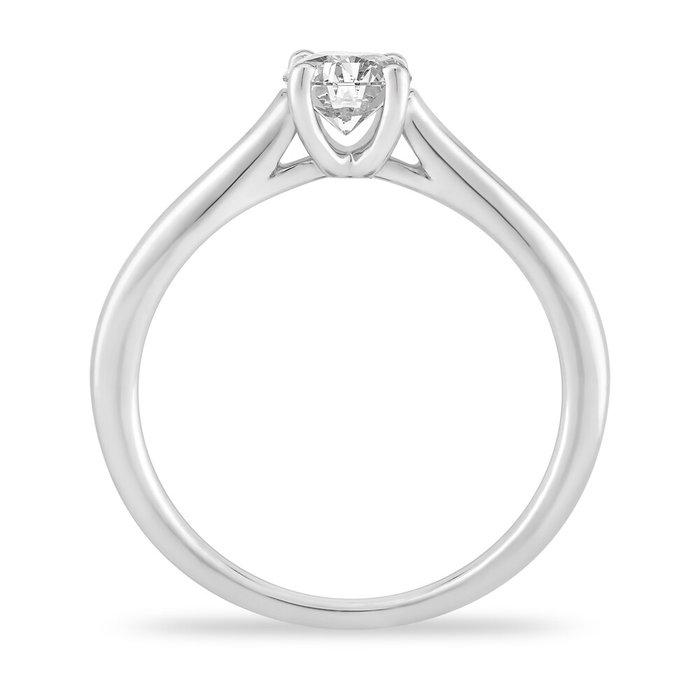 Diamond Solitaire Engagement Ring 5/8 ct tw Round-cut 14K White Gold (I2/I) zP9q3lSW