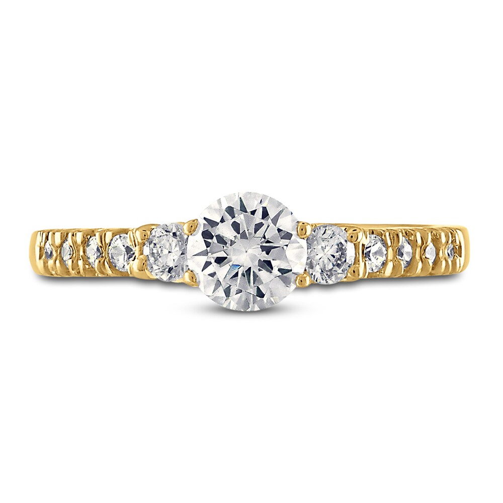 Diamond Ring 1 ct tw Round 14K Yellow Gold zXNzghVC