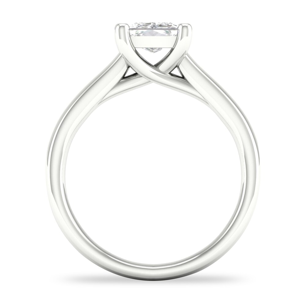 Diamond Solitaire Ring 1-1/2 ct tw Princess-cut Platinum (I1/I) zi3KQjsk