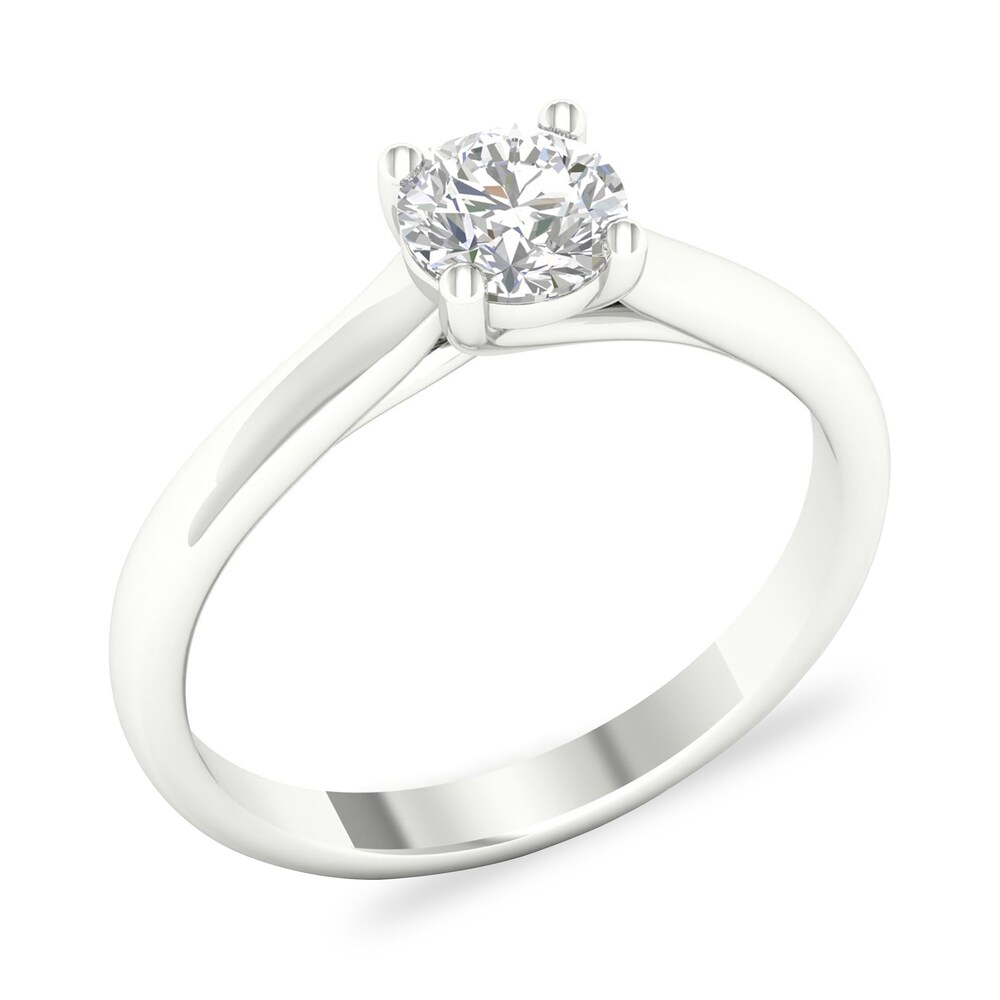 Diamond Solitaire Ring 3/4 ct tw Round-cut 14K White Gold (SI2/I) zyELNoNc